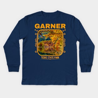Garner State Park Texas Kids Long Sleeve T-Shirt